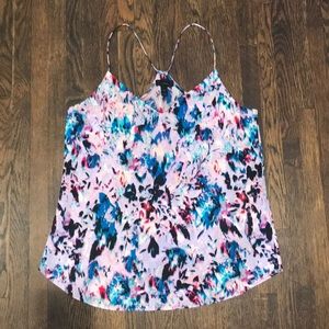 J Crew Carrie Cami in Watercolor Floral